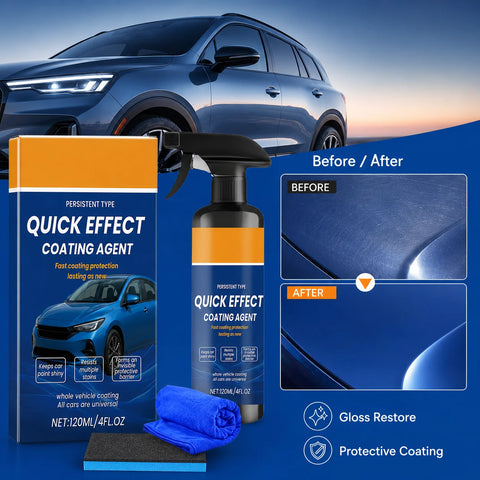 Ceramic Car Coating Spray water repellent gloss shield