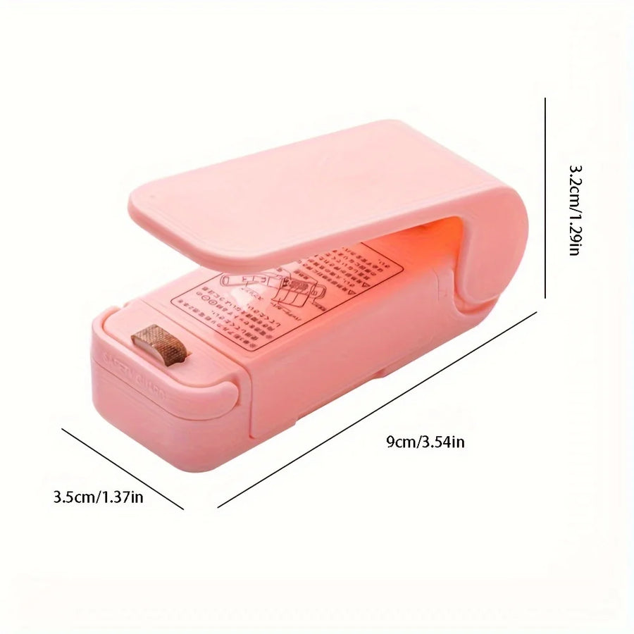 Mini Heat Bag Sealer | Portable Food Storage Clip | Keeps Snacks Fresh