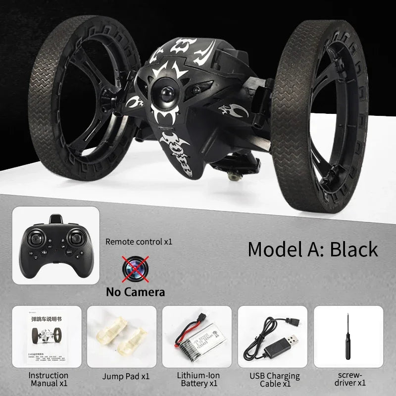 RC Stunt Off-Road Car | 2.4GHz | Flip & Jump | WiFi HD Camera | LED | Kids Gift Age 14+