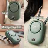 Bladeless Neck Fan | 1800mAh | 3 Speed Settings | USB Rechargeable | Hands-Free Cooling