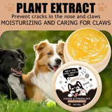 20g Dog Nose and Paw Balm Dog Paw Cream Cats Dogs Paw Protector Cream Pet Feet Moisturizer Pet Crack Feet Repair Pet Accessories