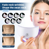 LED Neck Lift Mask | Photon Anti-Wrinkle Skin Tightening | Red & Blue Light Therapy