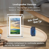 Acrylic Digital Photo Frame 5 Inch 1200mAh Vertical Display IPS Screen 4G Memory Battery Porta Retrato Digital Picture Frame