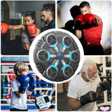 Smart Bluetooth Music Boxing Machine | Wall-Mounted | Noise Reduction | Rhythm Lights | 3 Speeds