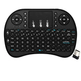 Mini Wireless Keyboard | 2.4G & Bluetooth with Touchpad | For Smart TV, Laptop & Projector
