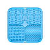 Silicone Dog Lick Mat with Suction Cup | Calming Distraction for Bath Nail Trimming | Slow Feeder for Yogurt Peanut Butter