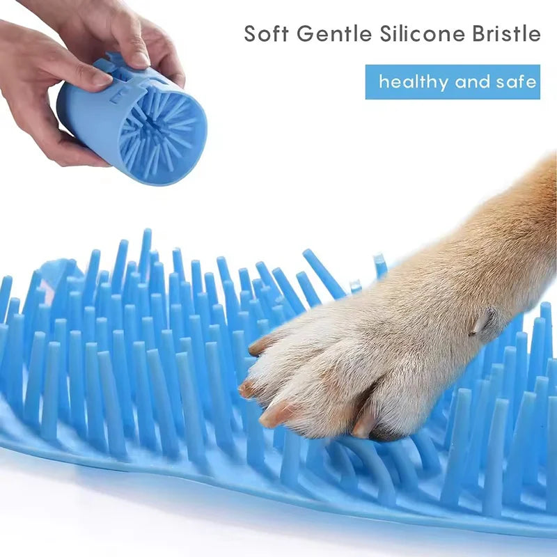 Silicone Pet Paw Cleaner Cup | Quick-Clean Grooming Tool | For Dogs & Cats