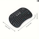 Mini Wireless Keyboard | 2.4G & Bluetooth with Touchpad | For Smart TV, Laptop & Projector