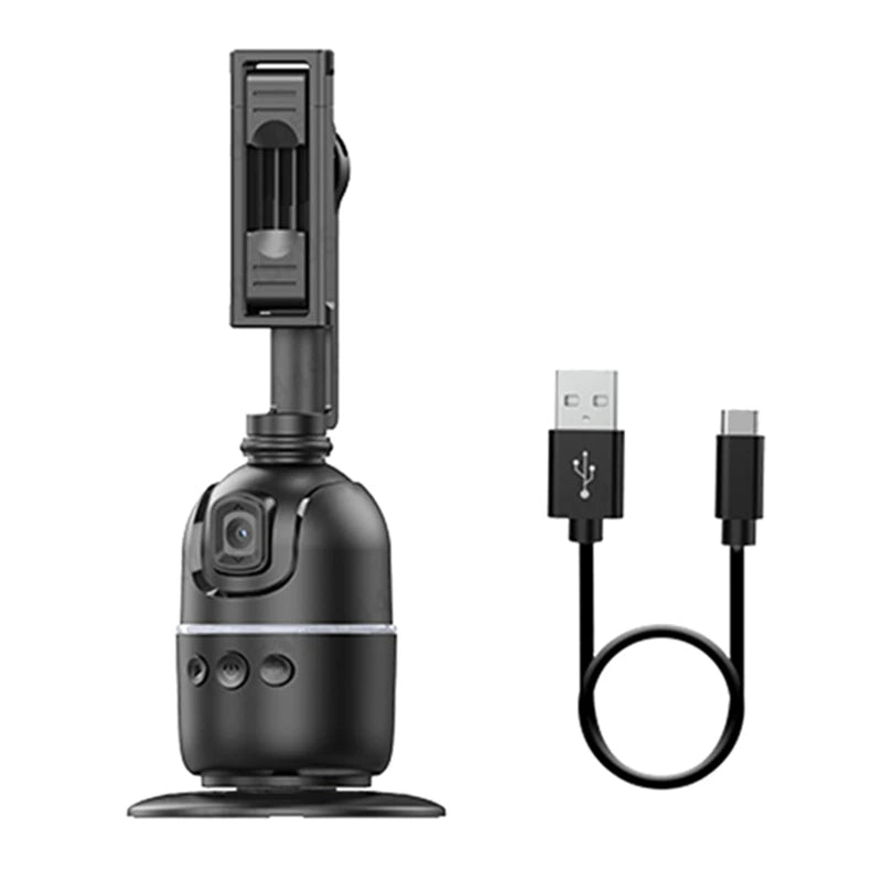 AI Tracking Gimbal Stabilizer 360 degree auto rotation