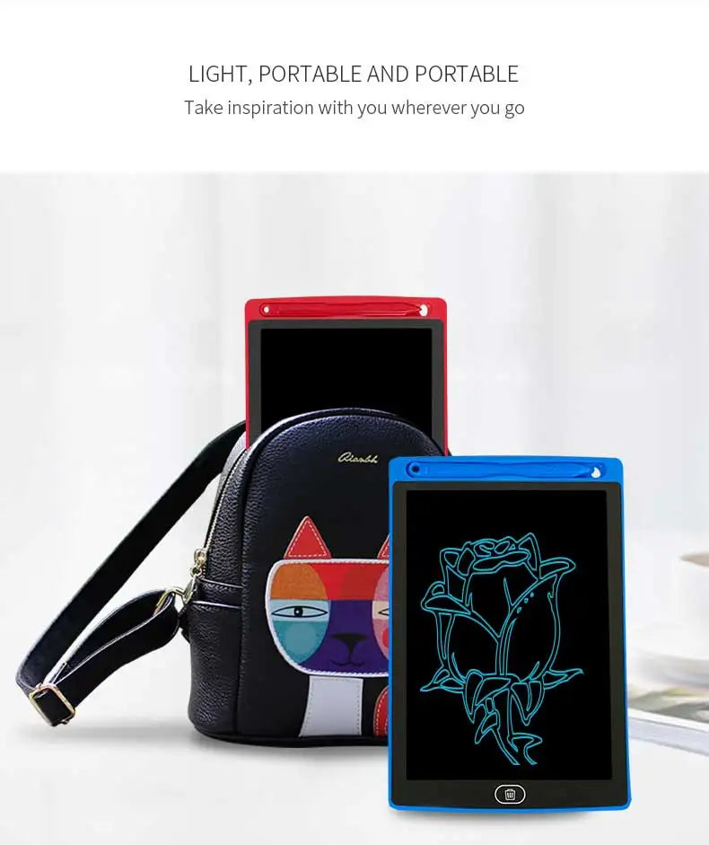 8.5-Inch LCD Writing Tablet | Electronic Doodle Pad | Eye-Safe Drawing Toy for Kids