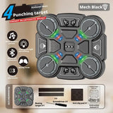Smart Music Boxing Machine | Wall-Mounted | Bluetooth | LED Lights | 9 Speeds | Kids & Adults