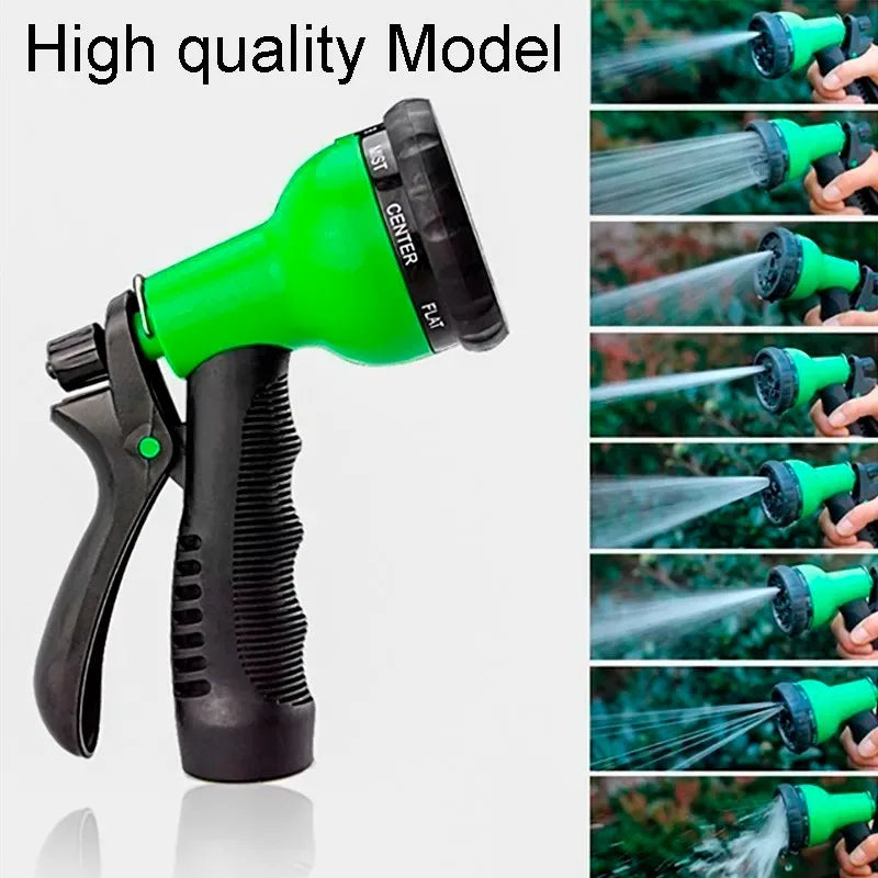 8 Mode High Pressure Garden Water Gun Hose Nozzle Car Washing Yard Water Sprayer Irrigation Pipe Tube Nozzle Sprinkle Tools