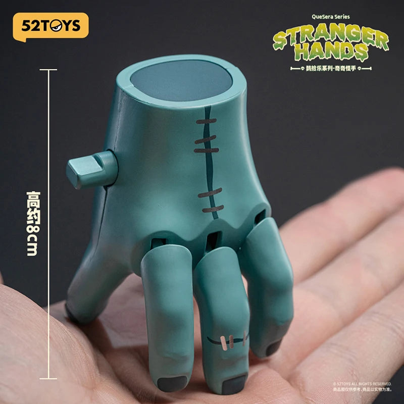 52TOYS Quesera Series Stranger Hands Wind Up Movable Toy Blind Box Collectible Novelty Model Ornament Mystery Box Birthday Gift