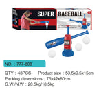 Children Baseball Ball Toys Games for 3+Year,Adjustable Automatic Pitching Baseball Machine Toy Sets for Kids Outdoor Toys Gift