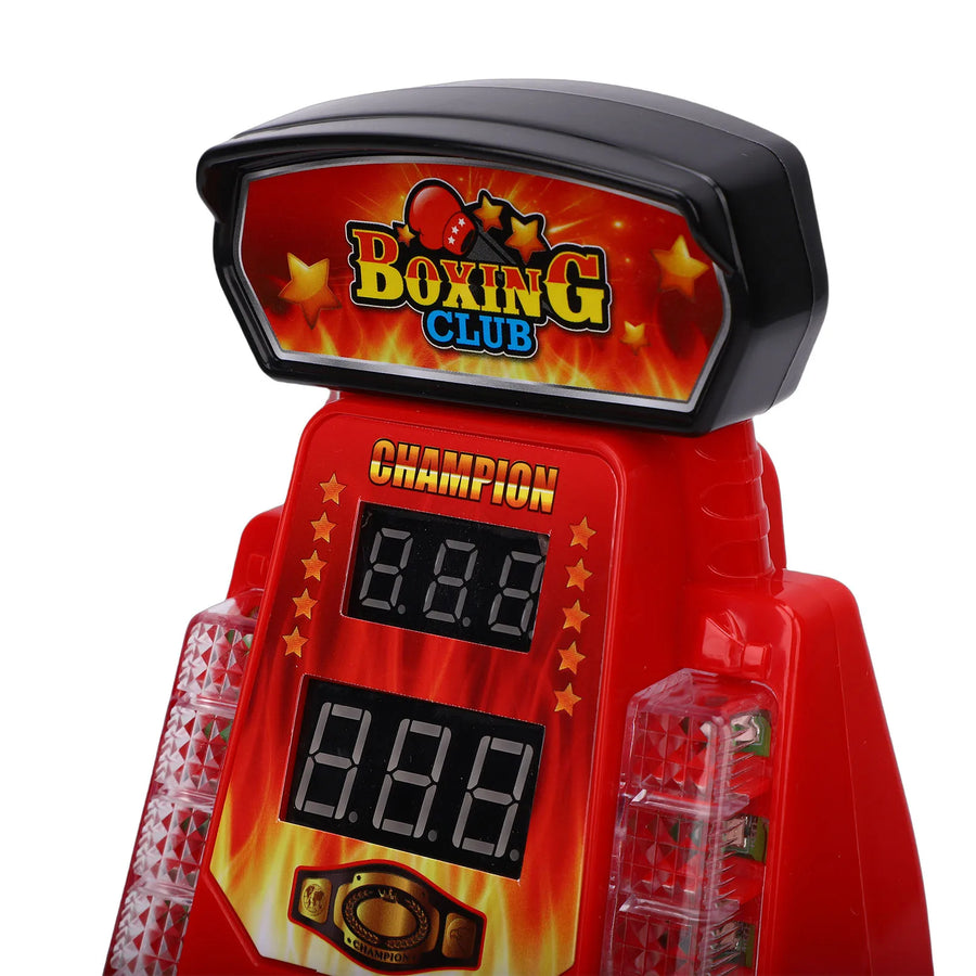 Finger Boxing Machine | Interactive Desktop Toy | LED Lights & Sound Effects | Score Display | Kids & Adults