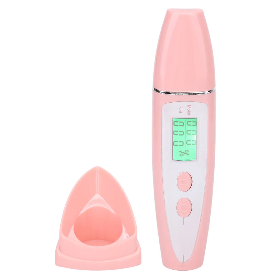 Facial Skin Analyzer Tester Facial Skin Tester Smart Display Skin Care Portable Digital Skin Detector Pen for Home Beauty Salon