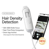 New 50X-200X Magnifying Hair Follicles Scalp Detector Skin Analyzer Microscope Tool High Definition Skin Tester Support APP