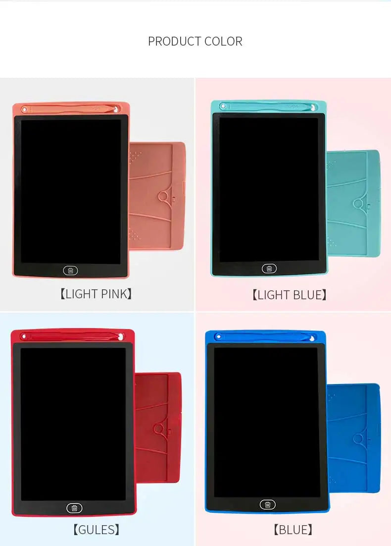8.5-Inch LCD Writing Tablet | Electronic Doodle Pad | Eye-Safe Drawing Toy for Kids