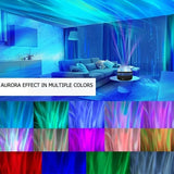 LED Starry Galaxy Projector Light RGB Smart Remote Control Star Aurora Lamp KTV USB for Home Room Camping Wedding Decorations