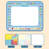 Magic Water Drawing Mat | 100x80cm Reusable | Montessori Painting Board | Educational Kids Toy