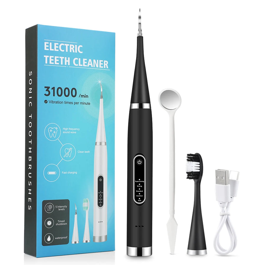 Electric Dental Scaler & Teeth Cleaner | 5 Modes | HD Visual Camera | IPX6 Waterproof