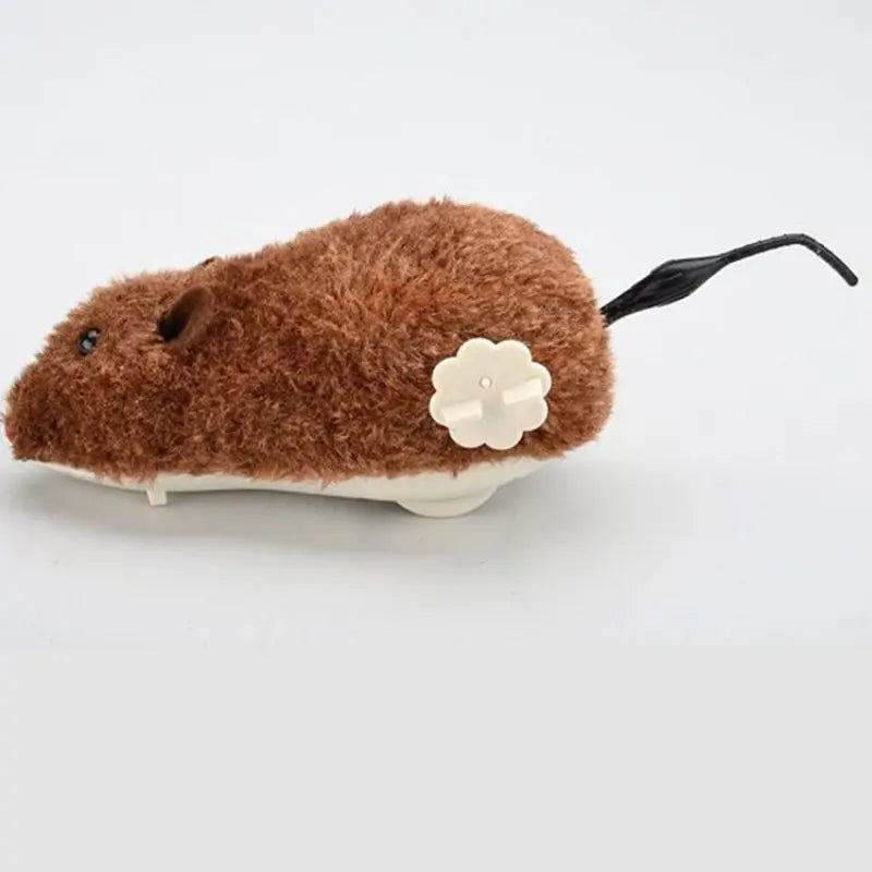 1Pc Funny Lifelike Plush Mouse Running Rat Toy for Cats Dogs Tail Mouse Pets Kids Random Color