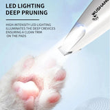 Pet Electric Grooming Trimmer | LED Light | Waterproof | Low Noise | Face, Paw, Ear & Hip | Dogs & Cats