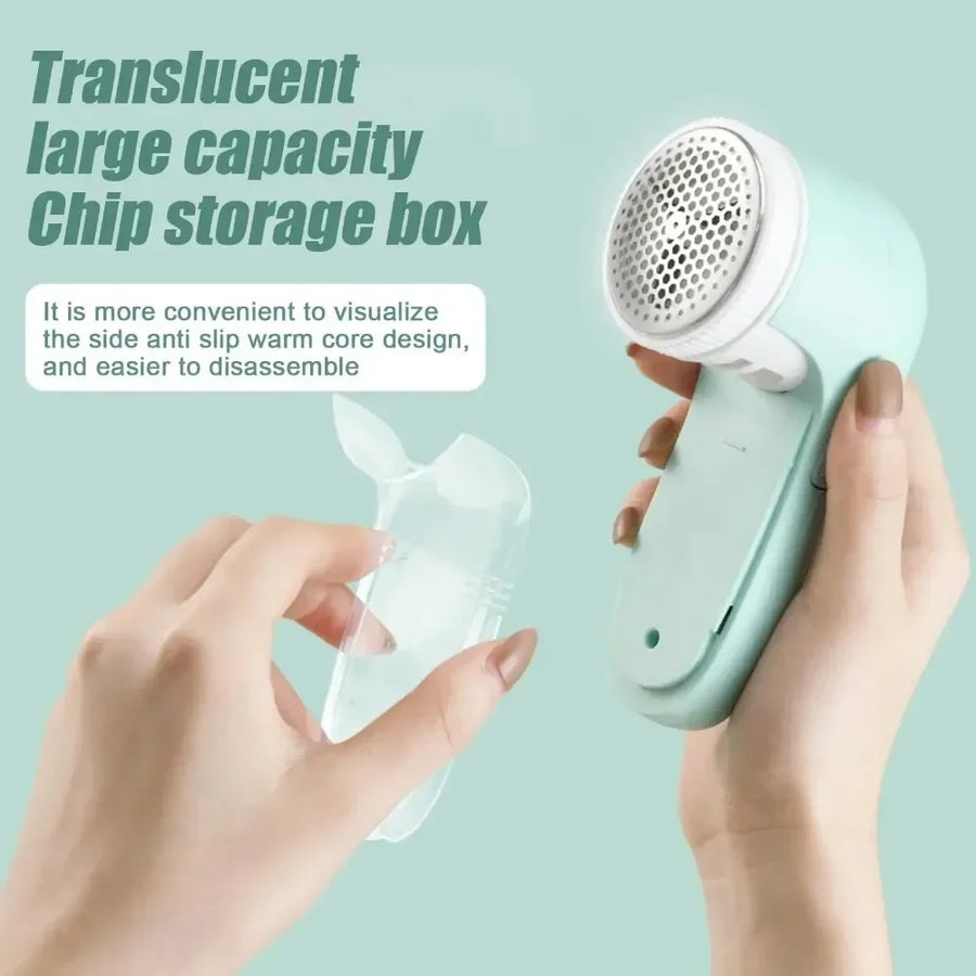 Electric Fabric Shaver & Lint Remover | 10,000 RPM | Remove Fuzz & Pilling from Clothes