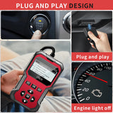 OBD2 Car Diagnostic Scanner | Engine Fault Code Reader | All OBD-II Cars 1996+ | 6 Colors
