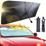 Foldable Car Windshield Sunshade | Umbrella Style | Heat Insulation Protection