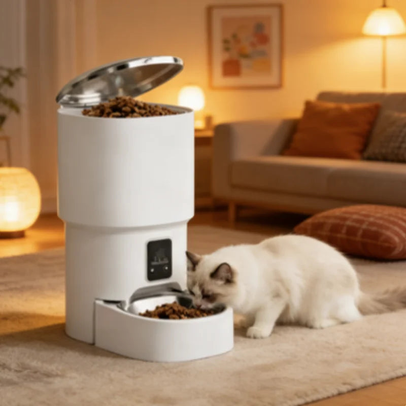 4L WiFi Automatic Pet Feeder | Smart App Control | For Cats & Dogs