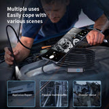 HD Endoscope Inspection Camera | IP67 Waterproof | 8 LED | Type-C & iOS | Car Sewer Pipeline Borescope