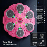 Smart Music Boxing Machine | Wall-Mounted | Bluetooth | LED Lights | 9 Speeds | Kids & Adults