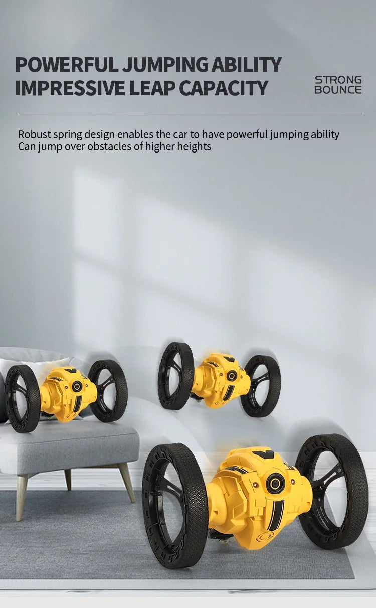 RC Stunt Off-Road Car | 2.4GHz | Flip & Jump | WiFi HD Camera | LED | Kids Gift Age 14+