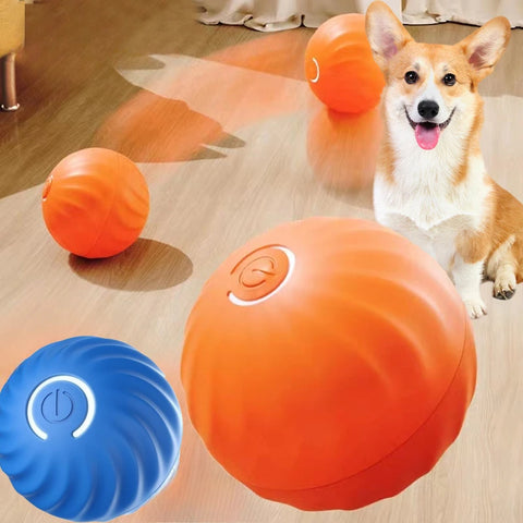 Smart Interactive Dog Toy Ball auto-moving USB rechargeable