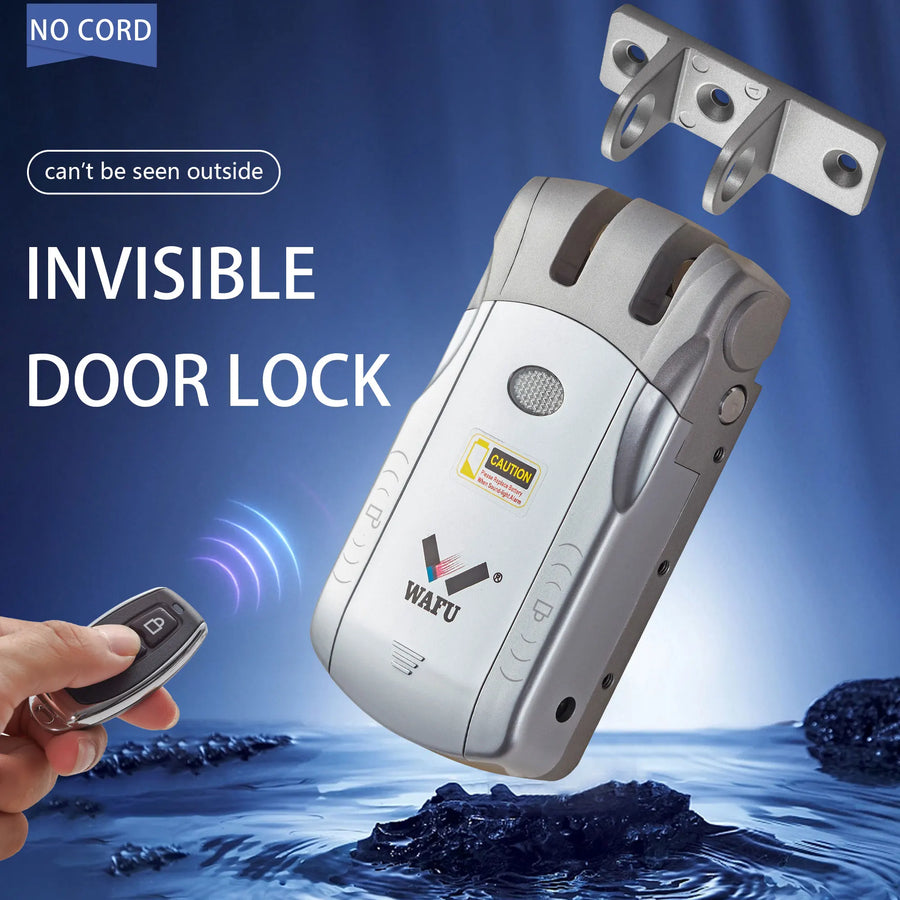 WAFU Smart Door Lock | Fingerprint & Password | WiFi & Bluetooth | Remote App Control