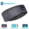 Wireless Bluetooth Headband Earphones Sports Headphones Elastic Headband Music Sleeping Eye Mask Bluetooth Headset