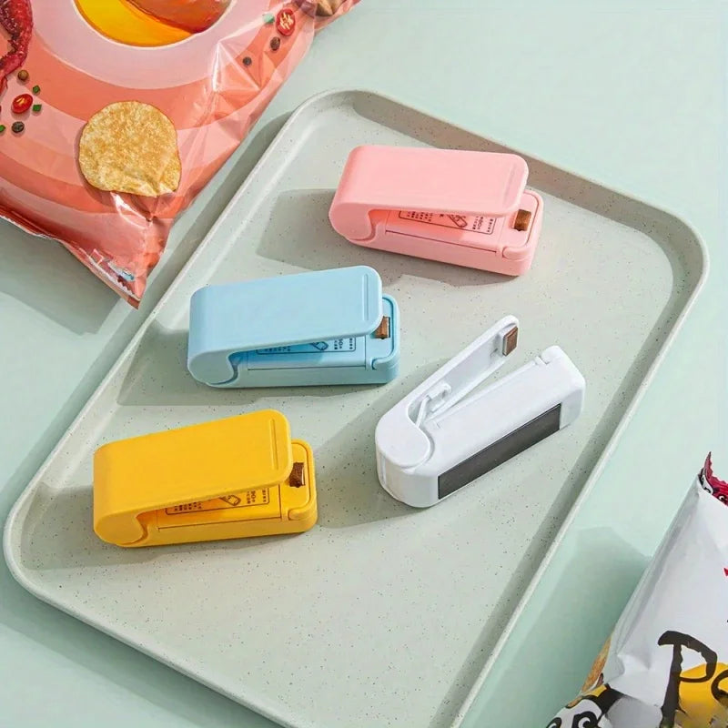 Mini Heat Bag Sealer | Portable Food Storage Clip | Keeps Snacks Fresh