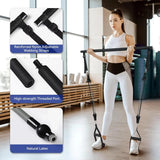 Pilates Resistance Band Kit | Portable Home Gym Set | Full Body Workout