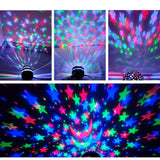 LED Starry Galaxy Projector Light RGB Smart Remote Control Star Aurora Lamp KTV USB for Home Room Camping Wedding Decorations