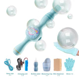 Magic Fog Bubble Wand | LED Color Lights | Smoke Bubble Stick | Kids Party Toy | Age 3+