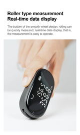 DUKA ATuMan Digital Tape Measure Rechargeable Rolling Measuring Tool with Large LCD for Complex Irregular Shapes