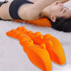 Cervical Neck Stretcher and Shoulder Massager device
