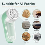 Electric Fabric Shaver & Lint Remover | 10,000 RPM | Remove Fuzz & Pilling from Clothes