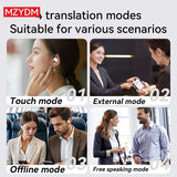 AI Translator Earbuds Pro | 144 Languages | Bluetooth 5.3 | Real-Time Voice Translation