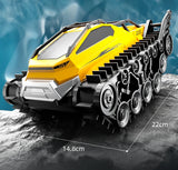 JJRC Q183 RC Tank Amphibious Tracked Tank Remote Control All Terrain Truck Climbing Off-Road Vehicle Waterproof Toy Kid Gifts
