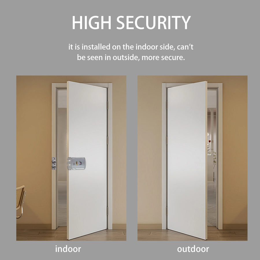 WAFU Smart Door Lock | Fingerprint & Password | WiFi & Bluetooth | Remote App Control