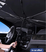 Foldable Car Windshield Sunshade | Umbrella Style | Heat Insulation Protection
