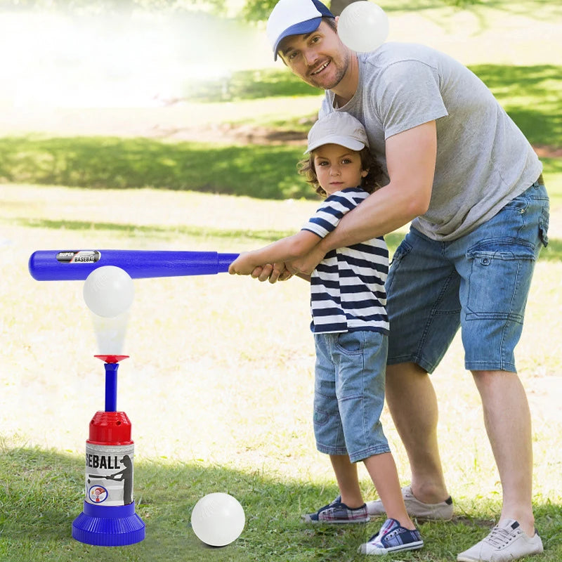 Children Baseball Ball Toys Games for 3+Year,Adjustable Automatic Pitching Baseball Machine Toy Sets for Kids Outdoor Toys Gift