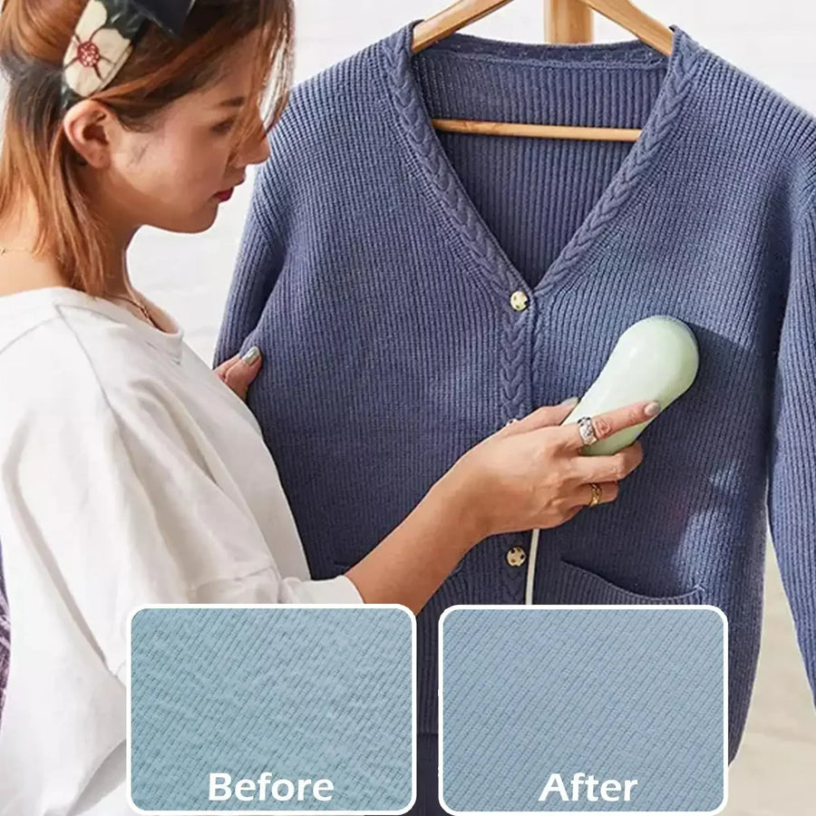 Electric Fabric Shaver & Lint Remover | 10,000 RPM | Remove Fuzz & Pilling from Clothes